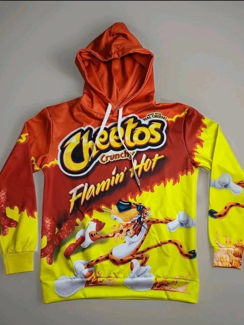 Flamin Hot Cheetos Hoodie Mens Size Small Or Youth Size XL - NWOT